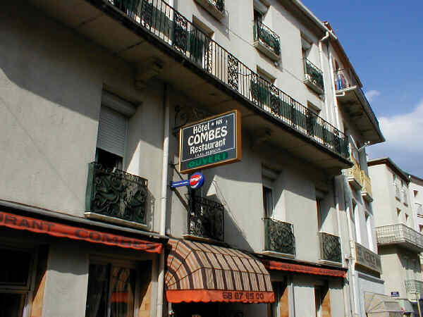 Deuxième hôtel : Combes